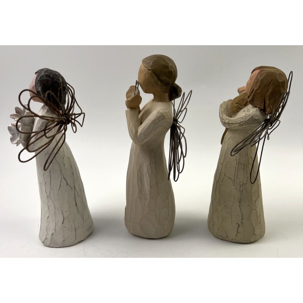 Willow Tree Angel Of Beauty/Friendship/Bright Star Figures Lot Of 3 - Picture 6 of 8